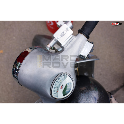 Pompa freno SIP freno a disco anteriore destra per Vespa PX'98 , MY , '11 - Ø 12 , alluminio