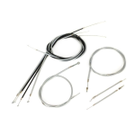 Kit cavi e guaine BGM PRO con inserto in PE per Vespa 50, 90, 125 ET3 Primavera