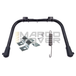 Kit cavalletto Vespa 50 Special , 90, 125 ET3 Primavera cavalletto centrale  nero, piastre e molla