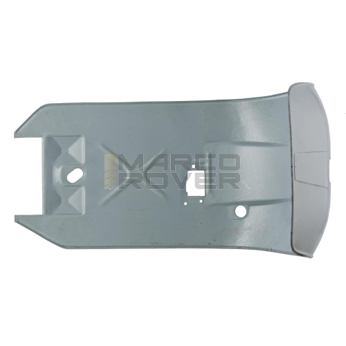 Sheet metal shield and footboard for Vespa 50 SS , 90 SS