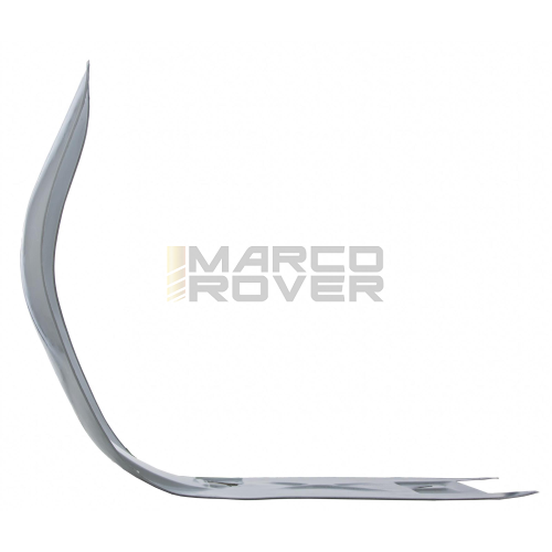 Sheet metal shield and footboard for Vespa 50 SS , 90 SS