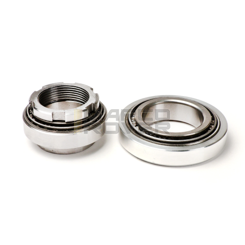 Kit cuscinetti di sterzo a rulli conici inferiore e superiore BGM PRO Vespa 50, 90, 125 Primavera, ET3, PK, GT, GTR, Super, GL, Sprint, PX 125-150-200
