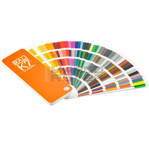 Range of RAL CLASSIC K7 colors