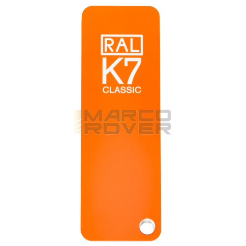 Range of RAL CLASSIC K7 colors
