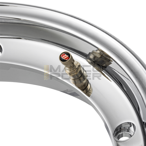Cerchio in lega tubeless 2.0 SIP 2.50-10 Vespa 50, 125 ET3 Primavera, PK, PX, T5  Effetto Cromato