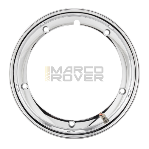 Cerchio in lega tubeless 2.0 SIP 2.50-10 Vespa 50, 125 ET3 Primavera, PK, PX, T5  Effetto Cromato
