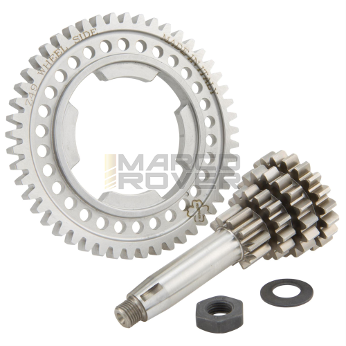 Ingranaggio cluster multiplo CRIMAZ 10-14-17-20 denti TERZA E QUARTA CORTA + z 49 Vespa 50, 90, 125 ET3 Primavera, PK