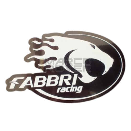 FABBRI RACING small sticker 13x8 cm