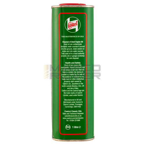 CASTROL CLASSIC XL SAE 30 engine / gearbox oil 1 LITER