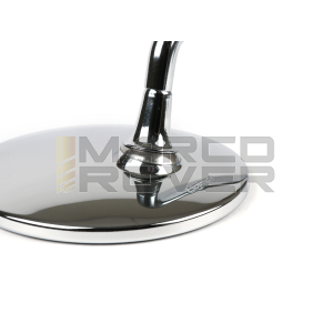 BGM PRO rearview mirror ÃƒËœ=105mm, 250mm rod - left, chrome