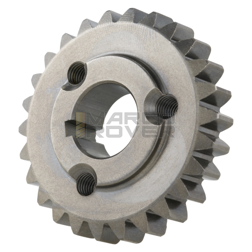 Pignone z= 26 per rapporti  27 - 69 POLINI EVOLUTION denti dritti, per Vespa 50, 90, 125 ET3 Primavera, PK