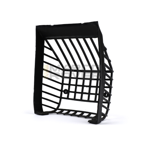 Rear light grille - ORIGINAL NOS - Vespa PX 80 , 200 2nd series, Lusso , Rainbow T5 1984 - 2000 , black