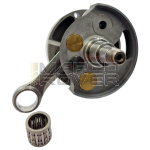 Albero motore FABBRI RACING big valve - CORSA 51 - a valvola larga 21 mm  Biella  97 / 102 / 105 