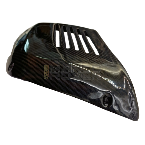 Sportello laterale bandina in CARBONIO per Vespa 50 , 90 , 125 , ET3 , Primavera