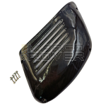 CARBON band side door for Vespa 50 , 90 , 125 , ET3 , Primavera