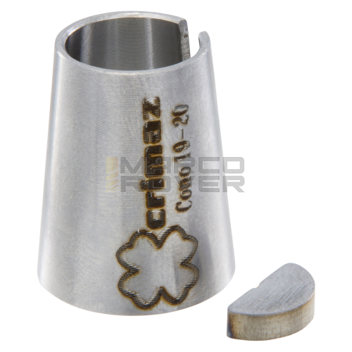 Cono di riduzione CRIMAZ per montare volani cono 20 su alberi cono 19 per vespa 50 special pk n l r 125 primavera et3 