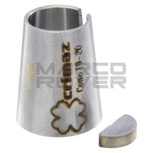 Cono di riduzione CRIMAZ per montare volani cono 20 su alberi cono 19 per vespa 50 special pk n l r 125 primavera et3 