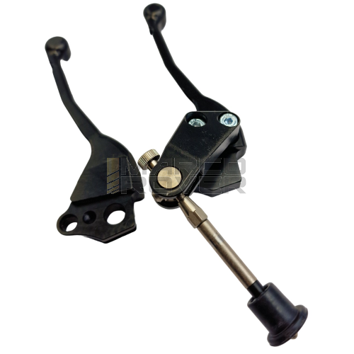 Kit pompa 8.1 ottopuntouno VB-11 per freno idraulico disco  destra CNC Ø11mm per freno anteriore rettangolare Vespa Special - nero