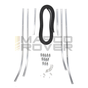 Kit striscie pedana per vespa 50 special - HIGH QUALITY - Puntalini cromati 