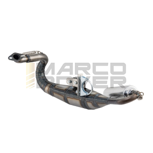 Marmitta Racing VMC FIFTY 'S per  Vespa small frame 125 Et3, Primavera, 50 Special