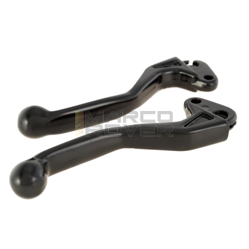 Leve freno e frizione SPORT L=145mm - nere - COPPIA 