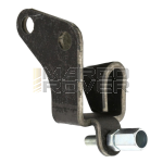 Cable support plate for Vespa 50 R 2nd, Special, 90, 125 ET3 Primavera - long lever crankcase