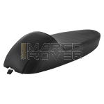 CORSA SPORT saddle for Vespa 50, Special, Et3 Primavera in ABS - nisa covered in carbon black skai