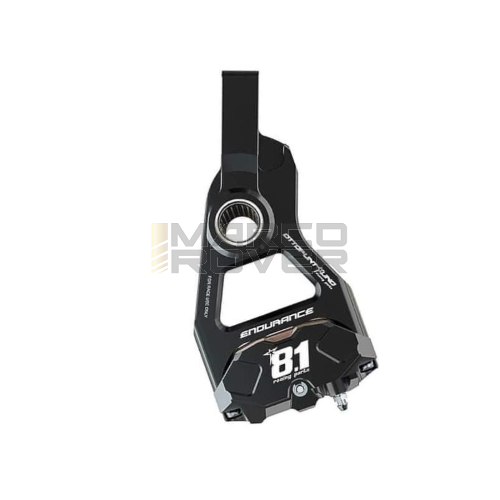 Kit freno radiale anteriore OTTOPUNTOUNO ENDURANCE per Zip SP, alluminio CNC - nero anodizzato