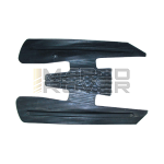 Rubber floor mat for vespa 50 special 125 primavera et3 - BLACK COLOR AS ORIGINAL