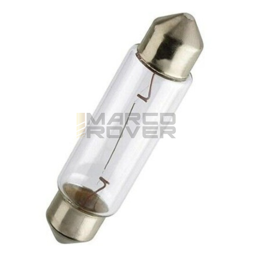 Lampadina siluro 6V 5W T10,5 x 38