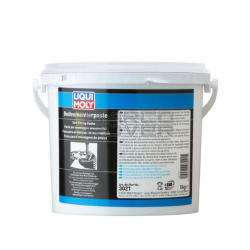 Pasta sapone per montaggio pneumatici copertoni -  bianca 5KG