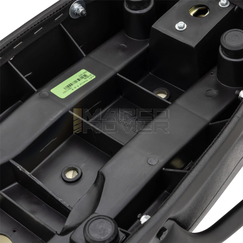 Sella PIAGGIO per Vespa PX 80 - 200E , Lusso - nera , senza serratura