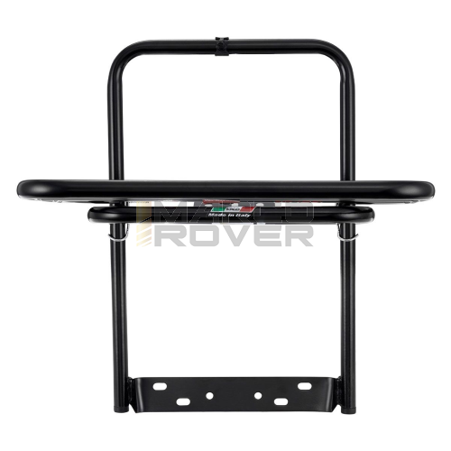 Portapacchi posteriore per Vespa PX 80 - 125 - 150 - 200 , PE , Lusso , T5 - verniciato nero
