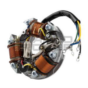 Statore SIP 6V / 25W per Vespa 50 R , Special , SS , 90 , 125 , ET3 , Primavera - con freccia