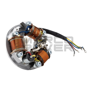 Statore SIP 6V / 25W per Vespa 50 R , Special , SS , 90 , 125 , ET3 , Primavera - con freccia