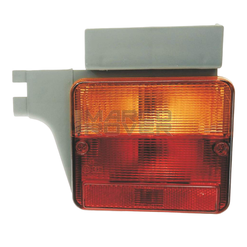Fanale posteriore originale omologato per Piaggio Ape  TM P50 , 50 Europa , Corss - destro