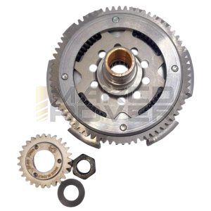 Rapporti 27-69 CRIMAZ TOP con cestello parastrappi EASY per Vespa 50, 90, 125 ET3 Primavera, PK
