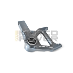 Supporto pinza freno anteriore ZIP SP OTTOPUNTOUNO, per pinza radiale, alluminio CNC - color titanio anodizzato 8.1