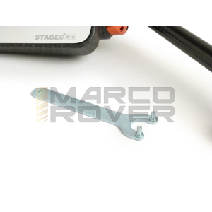 Specchietto sx - STAGE 6 F1 Look- CARBON LOOK filettatura M8 x 20mm