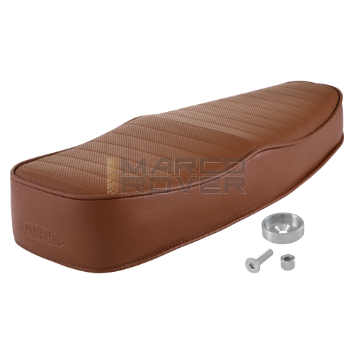 Sella NISA Wave marrone per Vespa PX 80 - 200 , PE , Lusso , PX '98 , MY