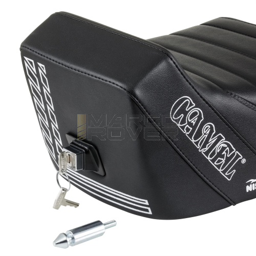 Sella NISA Camel nera per Vespa 50 , 90 , 125 , ET3 , Primavera 