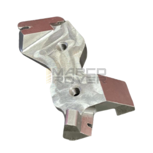 Piastra ferma guaine CNC in alluminio per manubrio vespa 125 primavera et3 - Vezzola racing