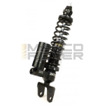 Ammortizzatore Posteriore BGM PRO , Colore NERO , Lunghezza 330 mm , Con Bomboletta Gas , Per Piaggio 50 Special , N , L , R , 90 , 125 Primavera , ET3 , PX 125 , 150 , 200 , Rally , Sprint , TS , GT , GTR , T5