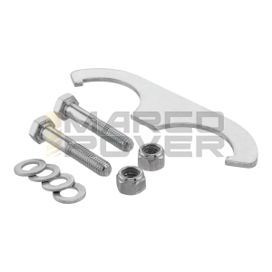 Ammortizzatore anteriore CARBONE Hi-Tech cromato registrabile per Vespa PX - PE 125-150-200