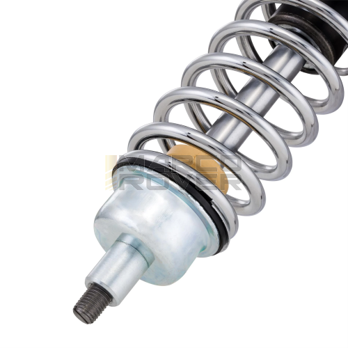 Ammortizzatore anteriore CARBONE Hi-Tech cromato registrabile per Vespa PX PE 80 - 150 - 200