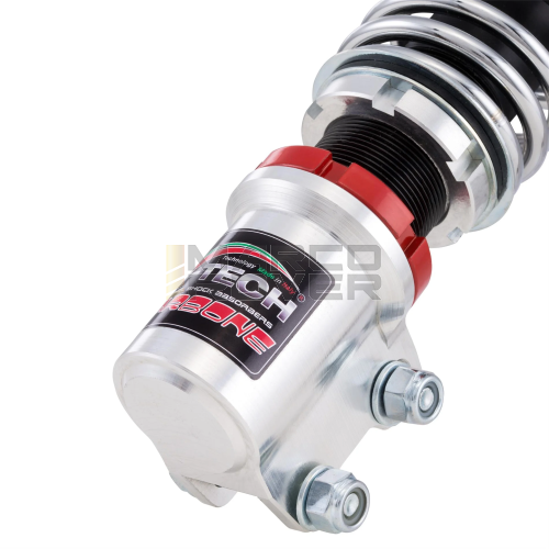 Ammortizzatore anteriore CARBONE Hi-Tech cromato registrabile per Vespa PX PE 80 - 150 - 200