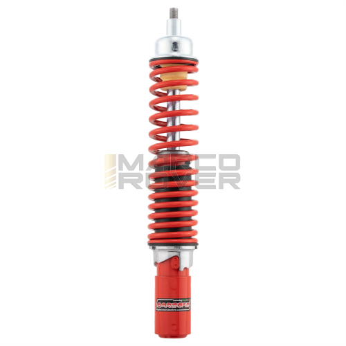 Ammortizzatore anteriore CARBONE Sport per Vespa PX , PE 80-150-200 - rosso