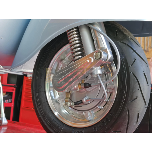 Ammortizzatore anteriore SIP PERFORMANCE - GRIGIO - Vespa 125 V30-33, VM, VN, ACMA, Hoffmann, VNA, TS, GT, 150 VL, VB1, VD, VGLA, B, VGL1, GS, Sprint, VBA, Super, Rally - 100PSI