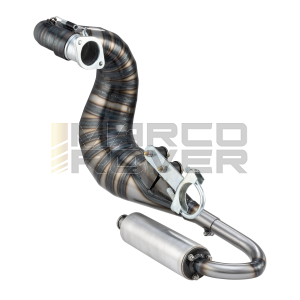 Marmitta espansione racing per CILINDRO QUATTRINI  M200 e simili 200