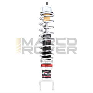 Ammortizzatore CARBONE HI-TECH posteriore per Vespa 50 , 90 , 125 , ET3 , Primavera , PX , PE 